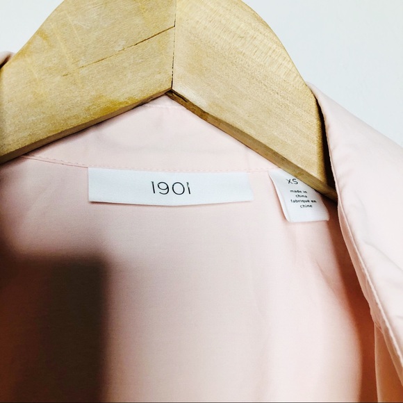 1901 light pink button up shirt - Picture 7 of 9